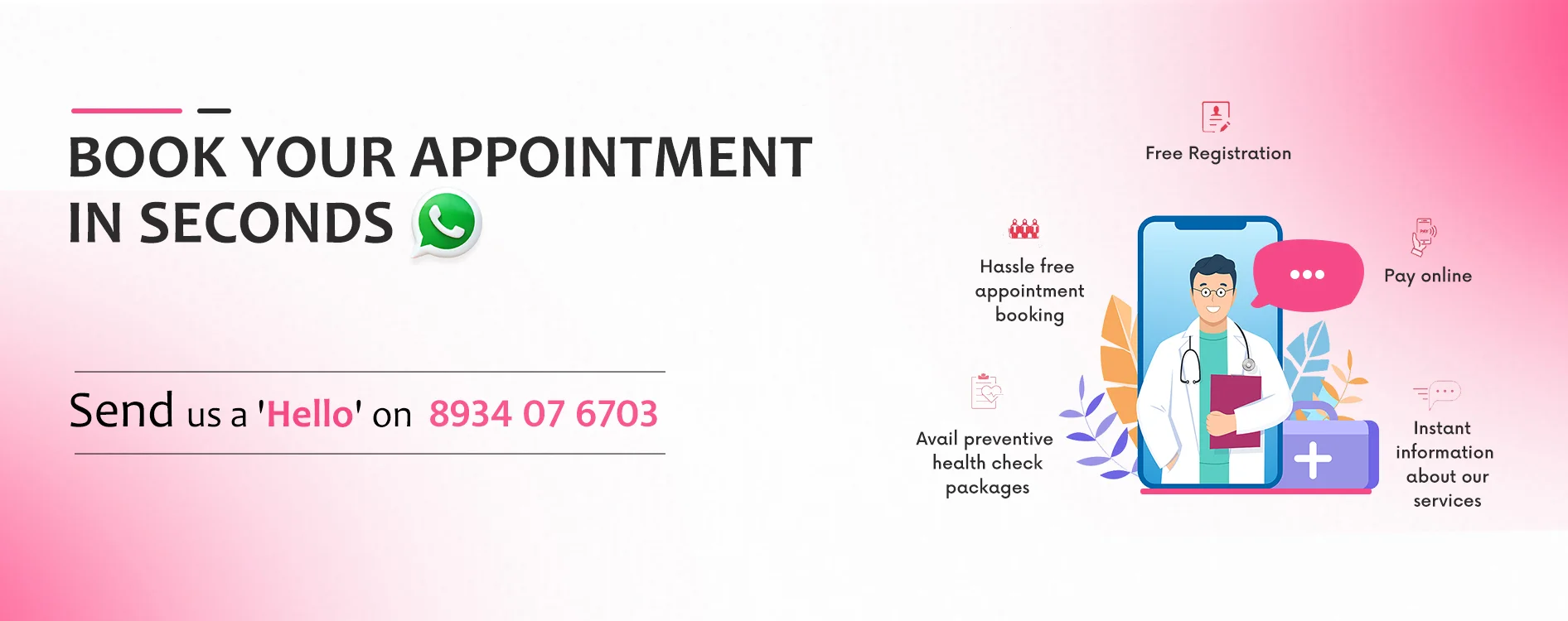 Book Your Appointment in Seconds